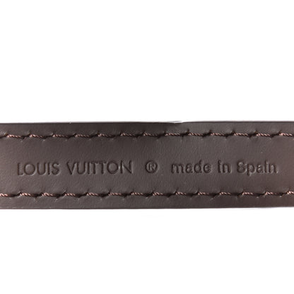 Louis Vuitton Calfskin 16mm Adjustable Shoulder Strap Brown 5 of 7