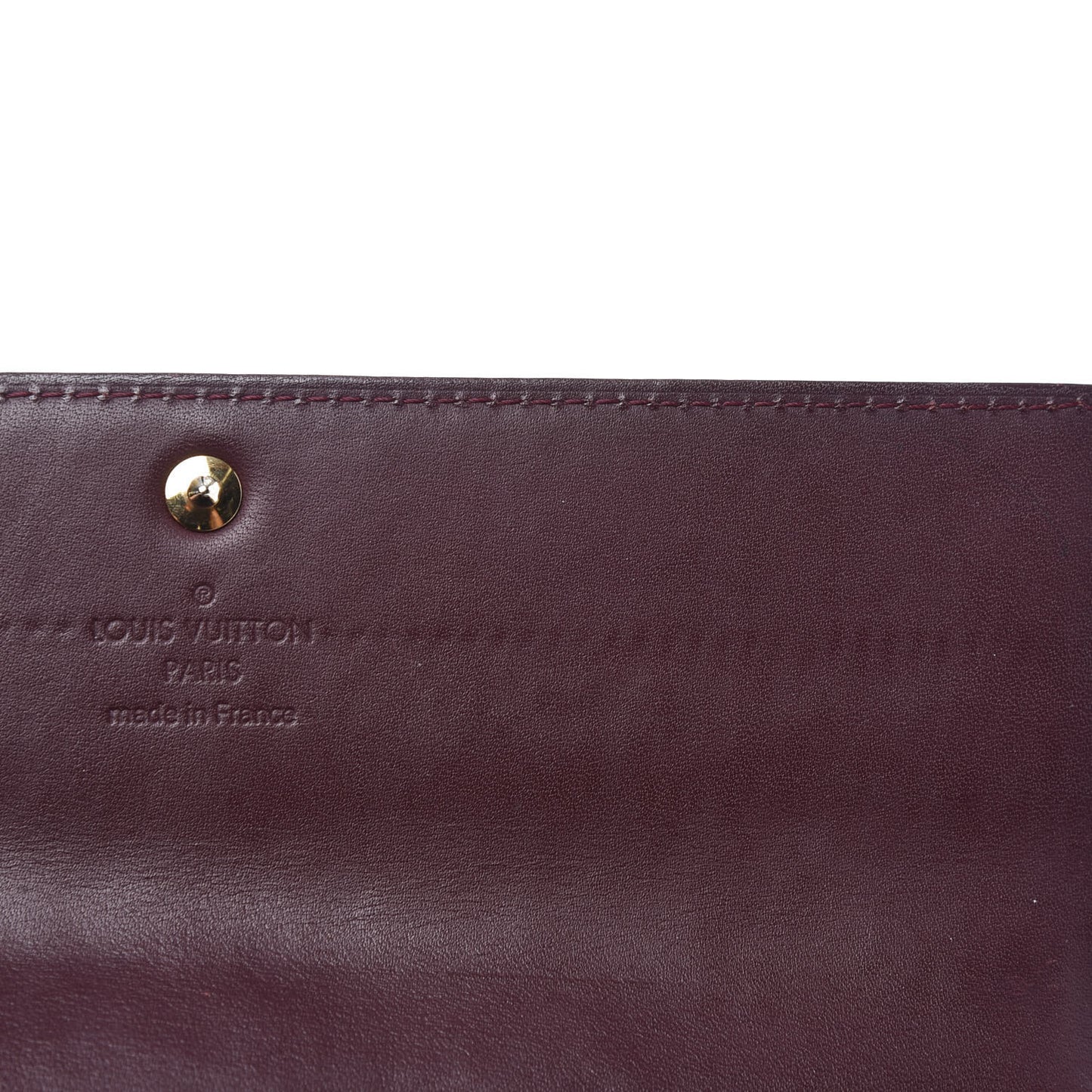 Vernis Sarah Wallet Rouge Fauviste