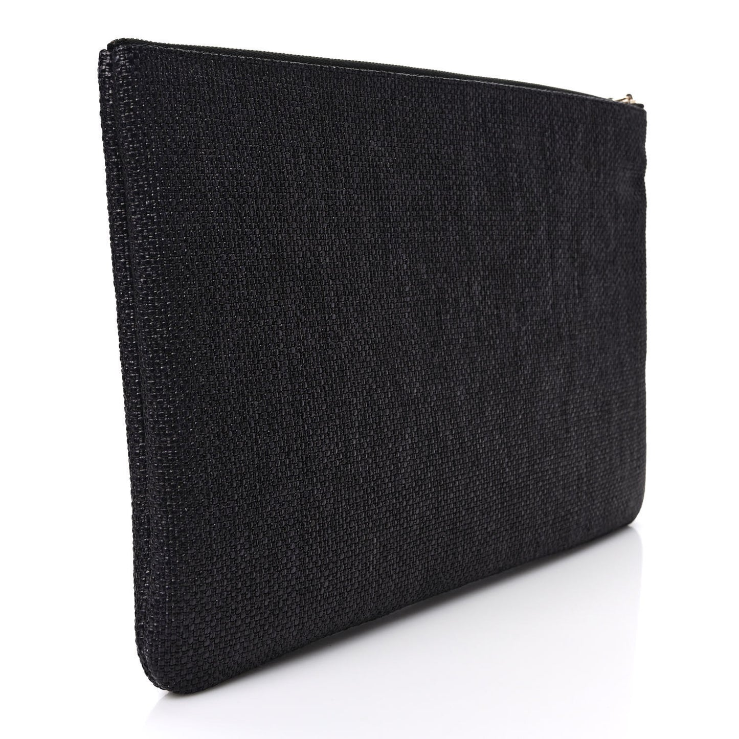 Mixed Fibers Deauville Pouch Black