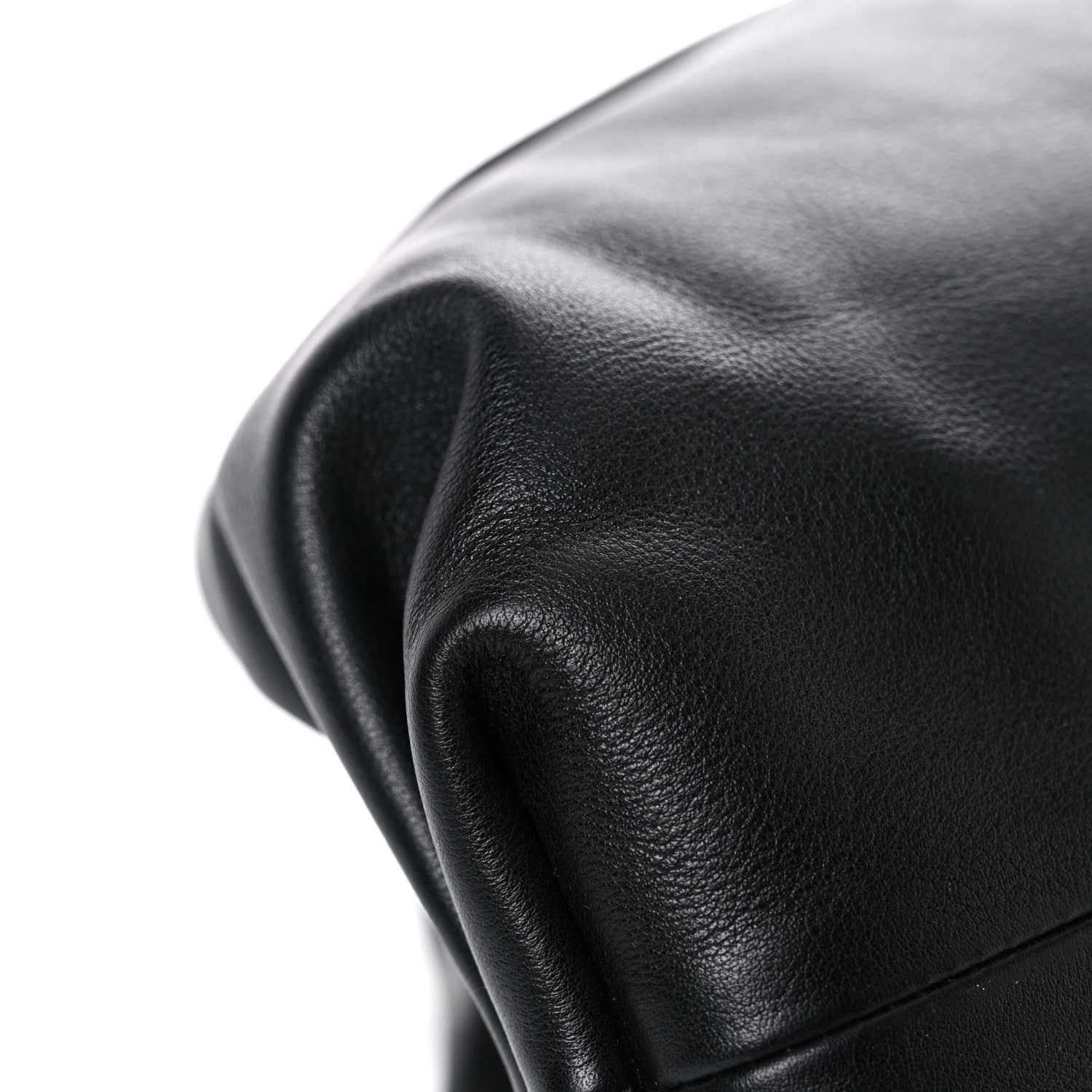 Bottega Veneta Smooth Butter Calf The Pouch Oversized Clutch Black 10 of 22