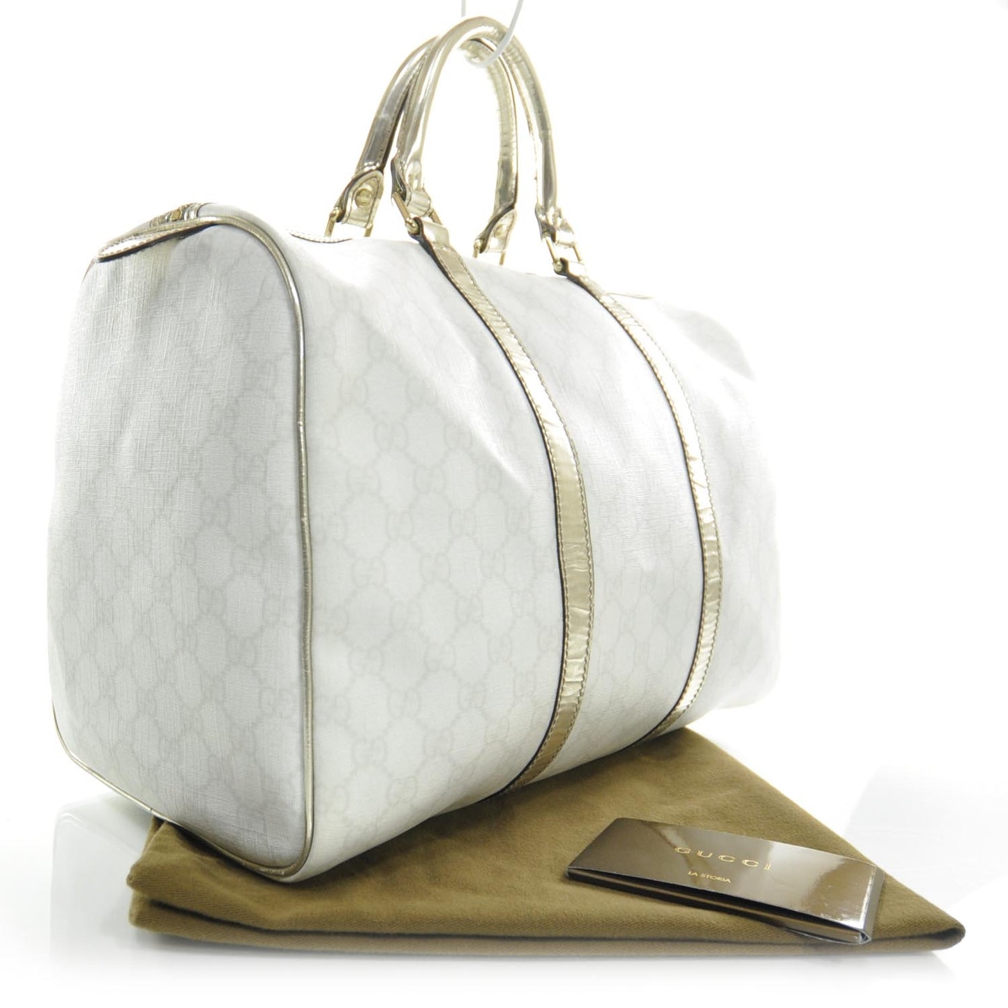 Monogram Large Joy Boston White