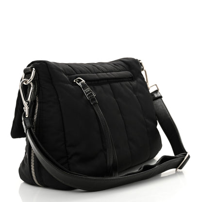 Prada Tessuto Nylon Bomber Messenger Black 3 of 14
