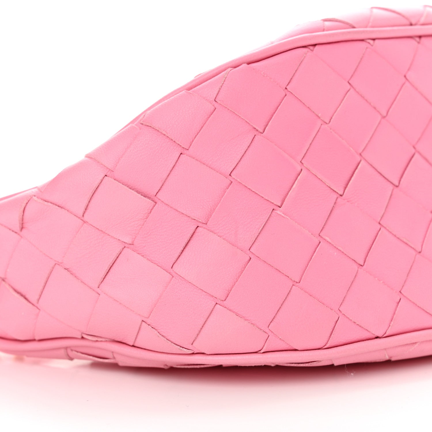 Bottega Veneta Nappa Intrecciato Half Moon Pouch On Strap Ribbon 8 of 12