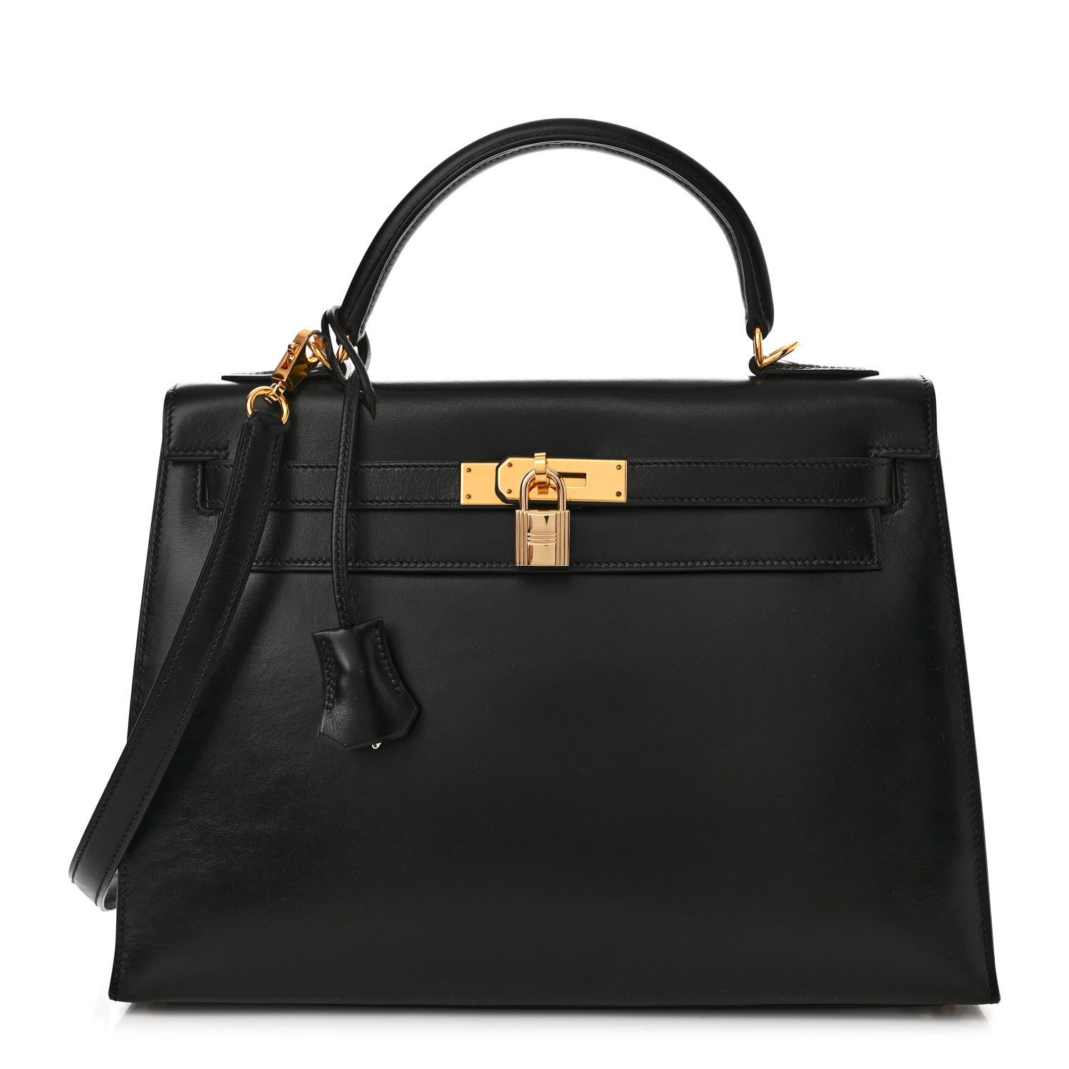 Hermes Box Kelly Sellier 32 Black 1 of 14