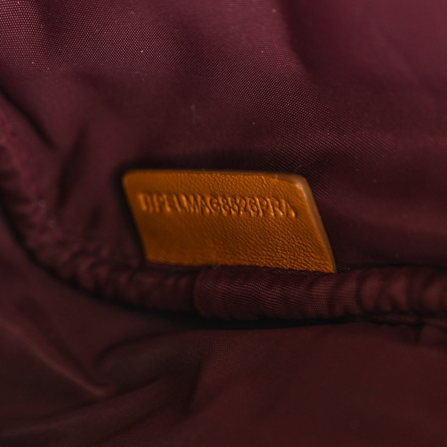 Lambskin Quilted Small Lola Camera Bag Maple Brown
