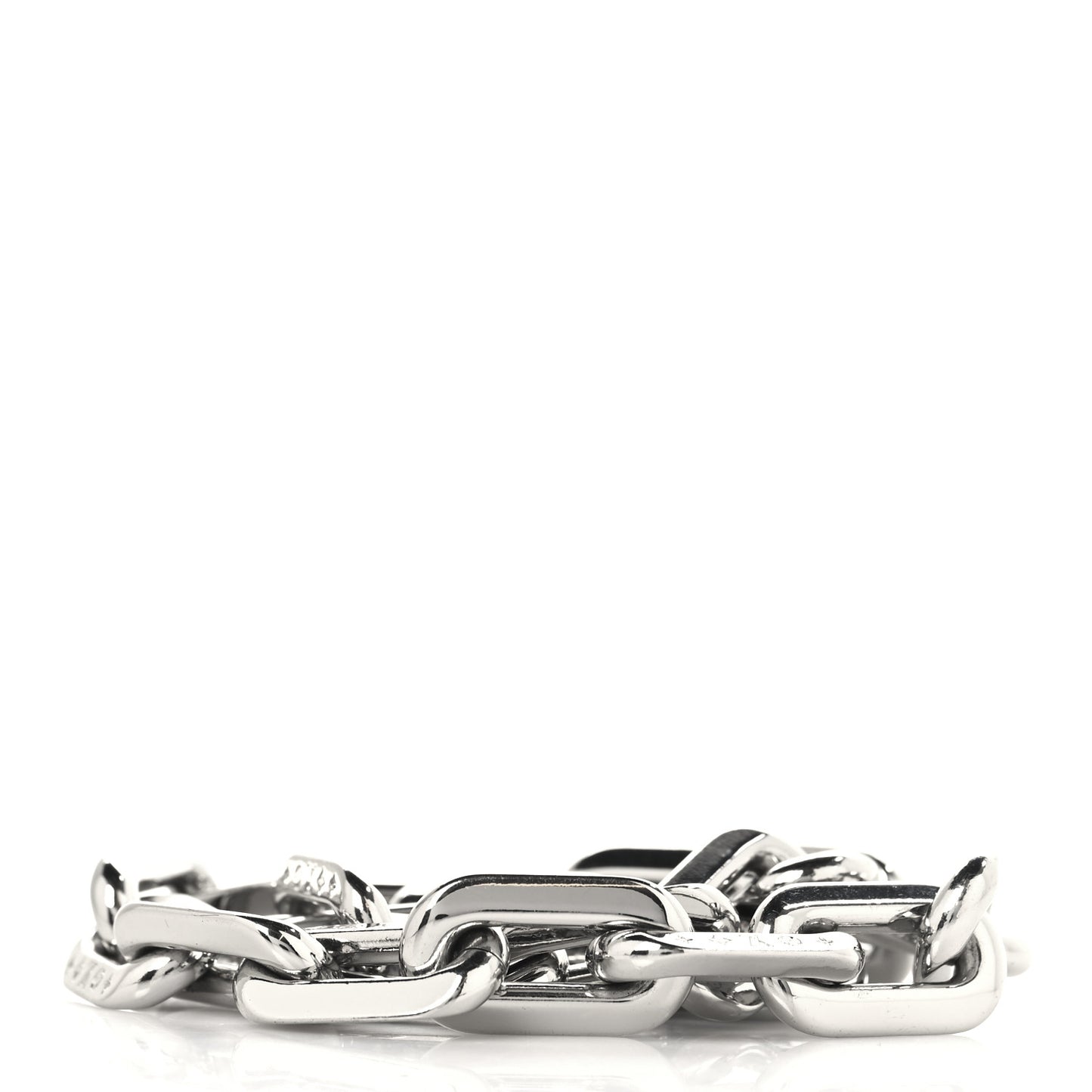Metal Coussin MM Chain Strap Silver