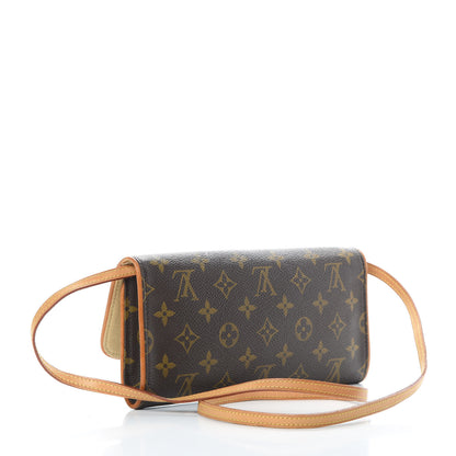 Louis Vuitton Monogram Pochette Twin GM 3 of 17