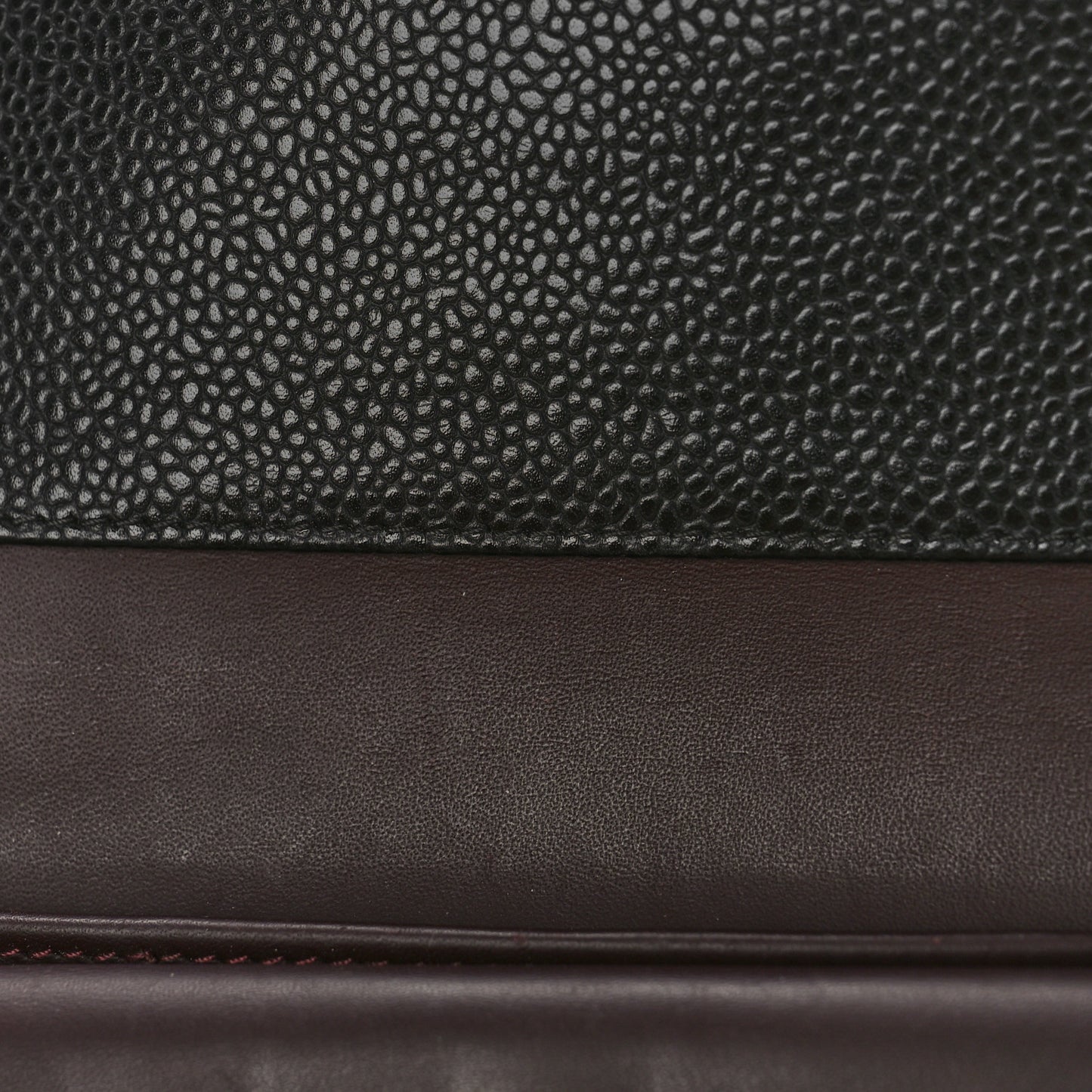 Caviar Quilted Large Flap Wallet Black