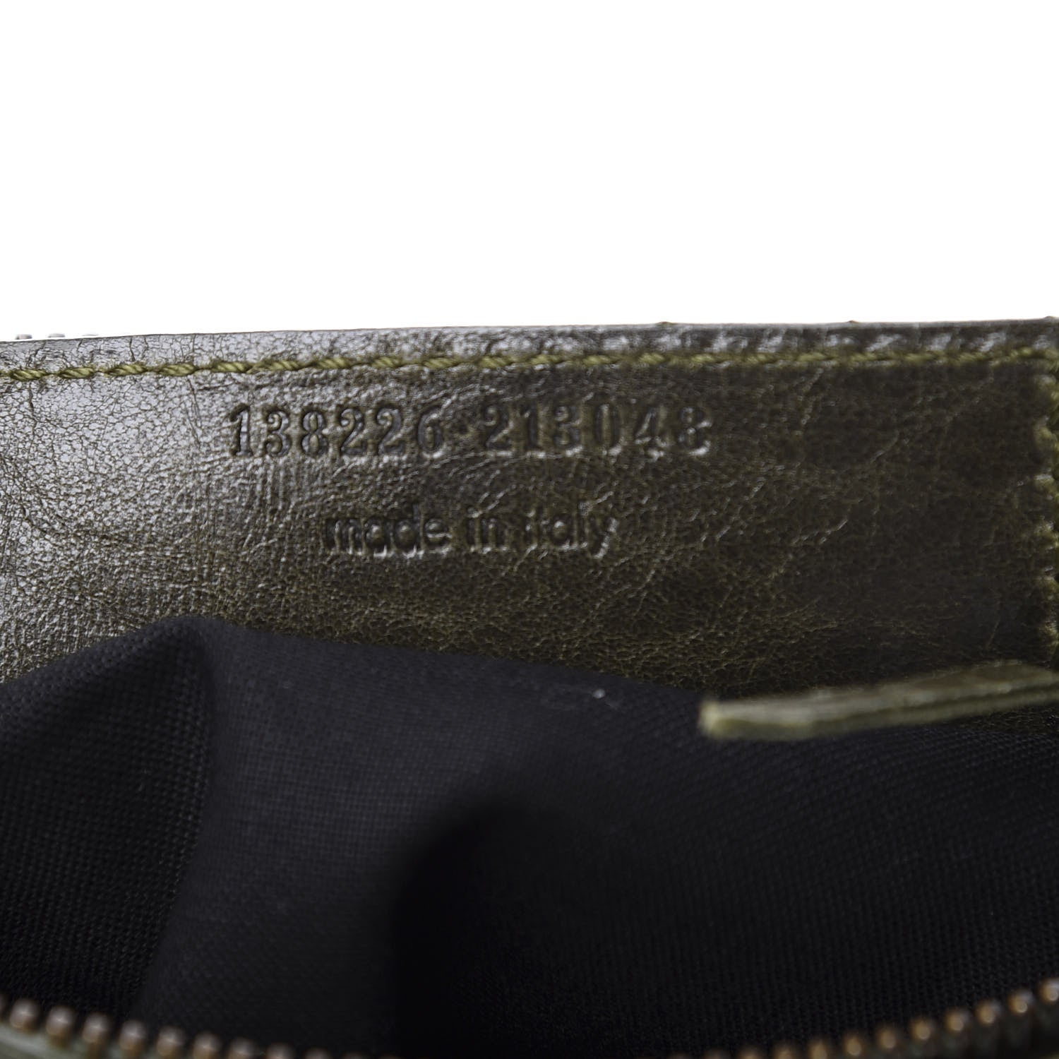 Balenciaga Chevre Classic Hardware Shoulder Bag Olive 6 of 10