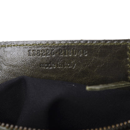 Balenciaga Chevre Classic Hardware Shoulder Bag Olive 6 of 10