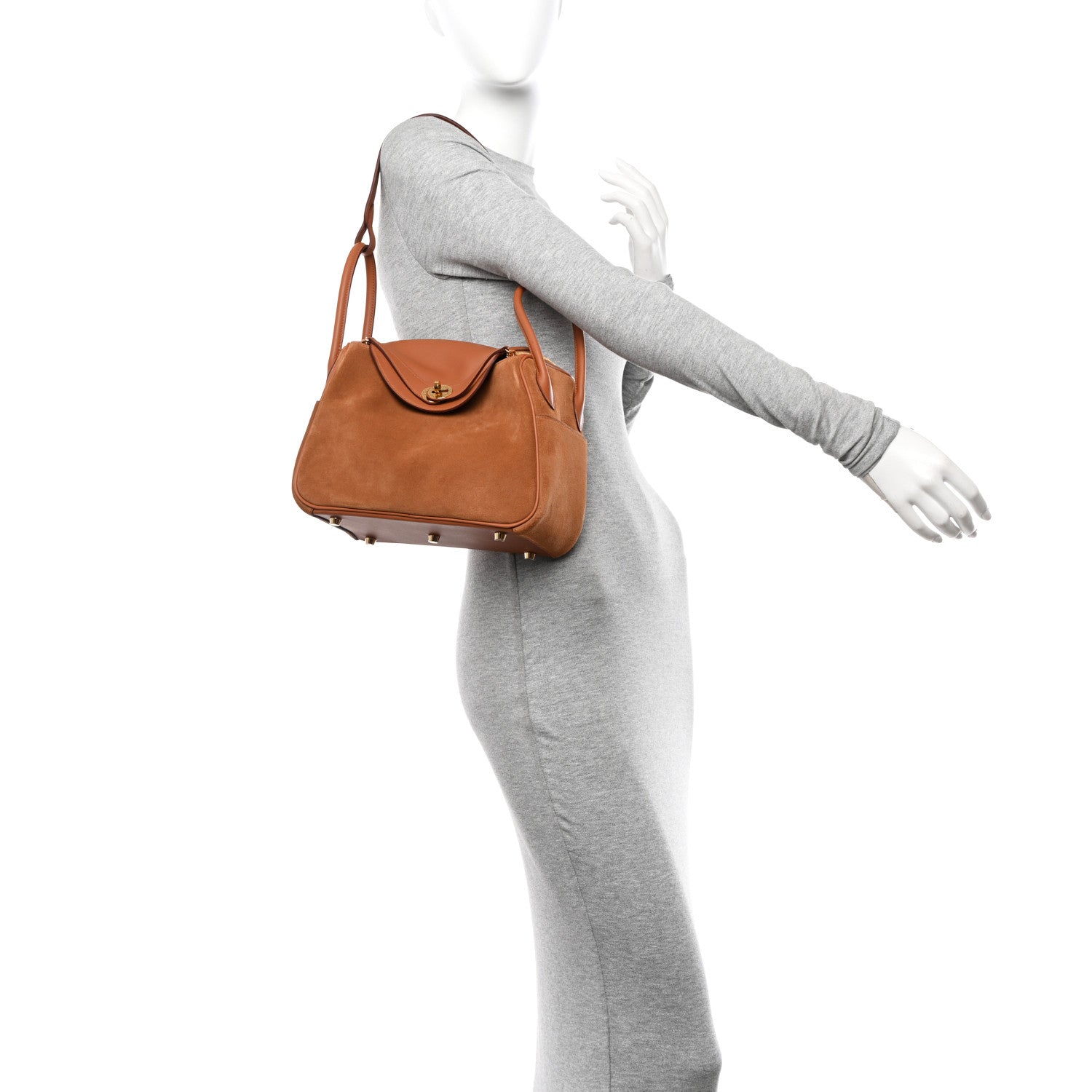 Hermes Swift Grizzly Lindy 26 Gold 2 of 11