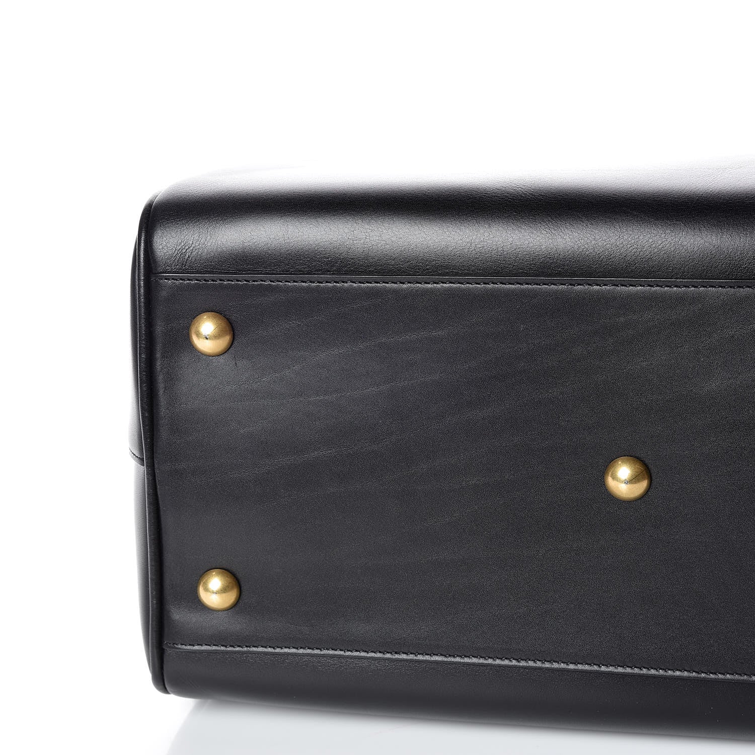 Saint Laurent Calfskin Classic Duffle 6 Black 10 of 10