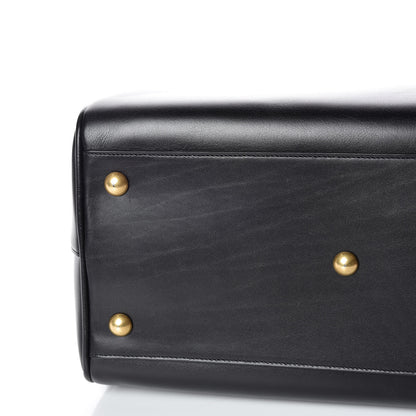 Saint Laurent Calfskin Classic Duffle 6 Black 10 of 10