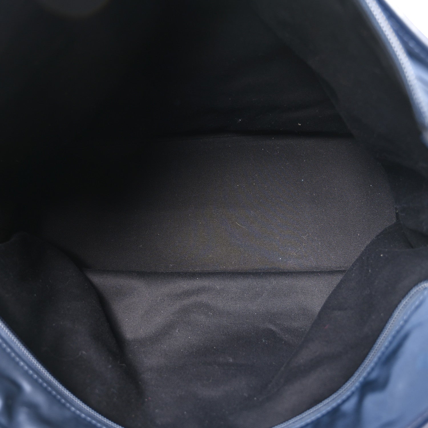 MCM Nylon Monogram Medium Dieter Shopper Tote Navy 5 of 9