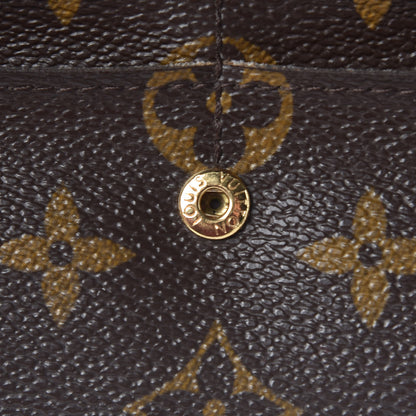 Louis Vuitton Monogram Emilie Wallet Fuchsia 9 of 11