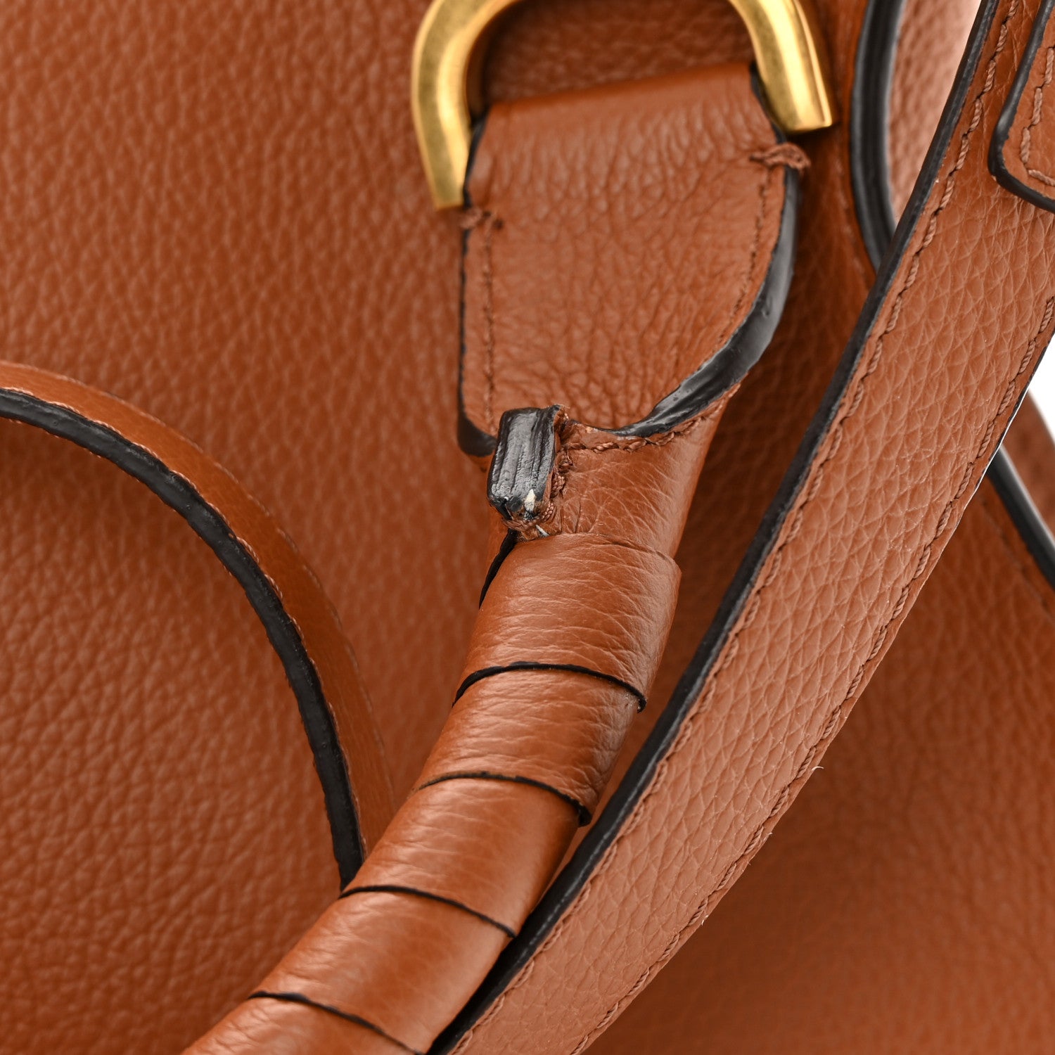 Chloe Calfskin Small Marcie Satchel Tan 16 of 18
