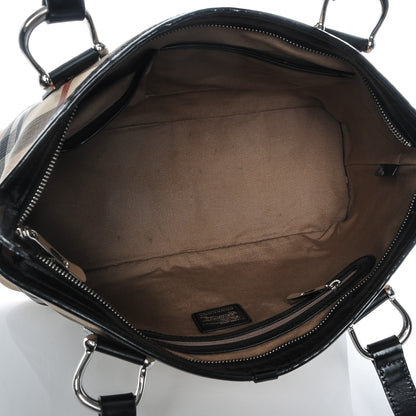 Burberry Supernova Check Stanton Tote Black 5 of 9