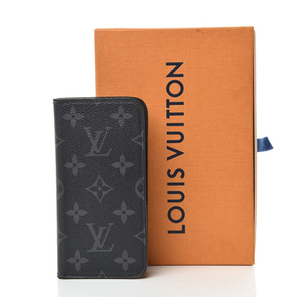 Louis Vuitton Monogram Eclipse iPhone X Folio Case 10 of 10