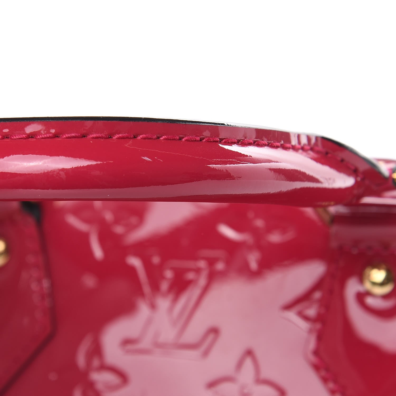 Louis Vuitton Vernis Alma BB Rose Indien 11 of 12