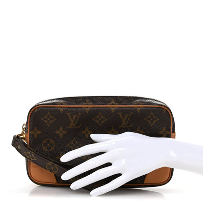 Louis Vuitton Monogram Pochette Marly Dragonne 22 2 of 10