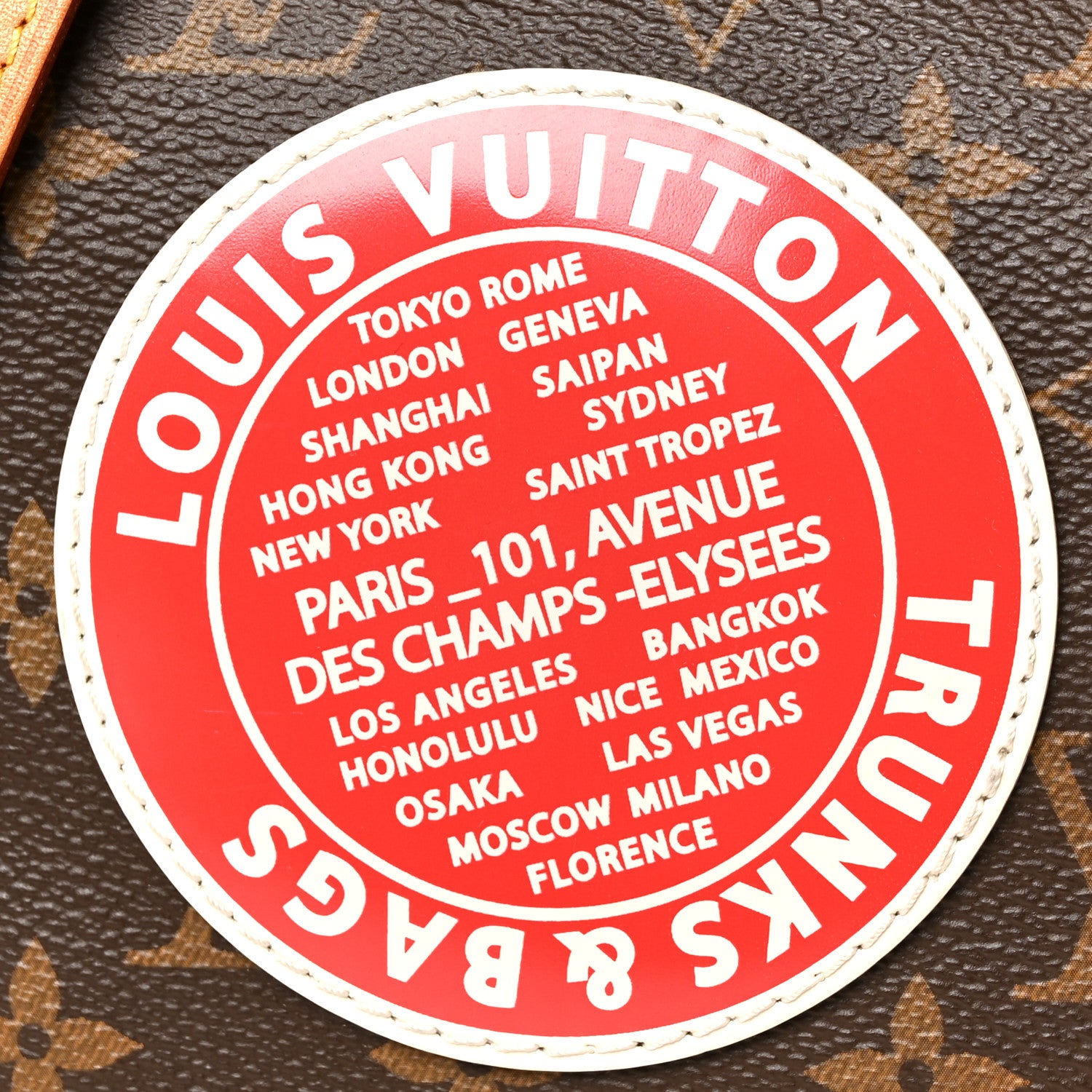 Louis Vuitton Monogram Summer Trunks Speedy Bandouliere 30 12 of 15