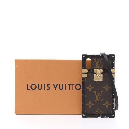 Louis Vuitton Monogram Eye-Trunk iPhone X Case 11 of 11