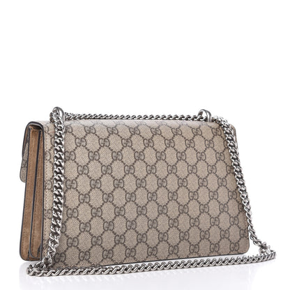 Gucci GG Supreme Monogram Small Dionysus Shoulder Bag Taupe 3 of 10