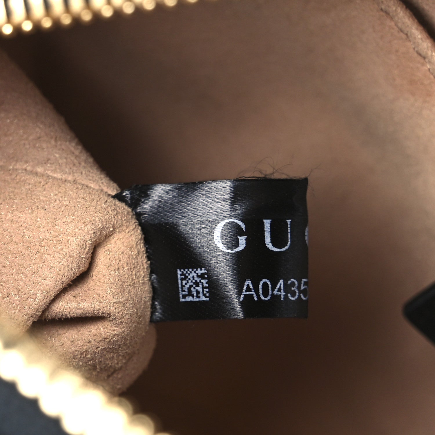 Gucci Calfskin GG Web Small Ophidia Dome Shoulder Bag Black 8 of 11