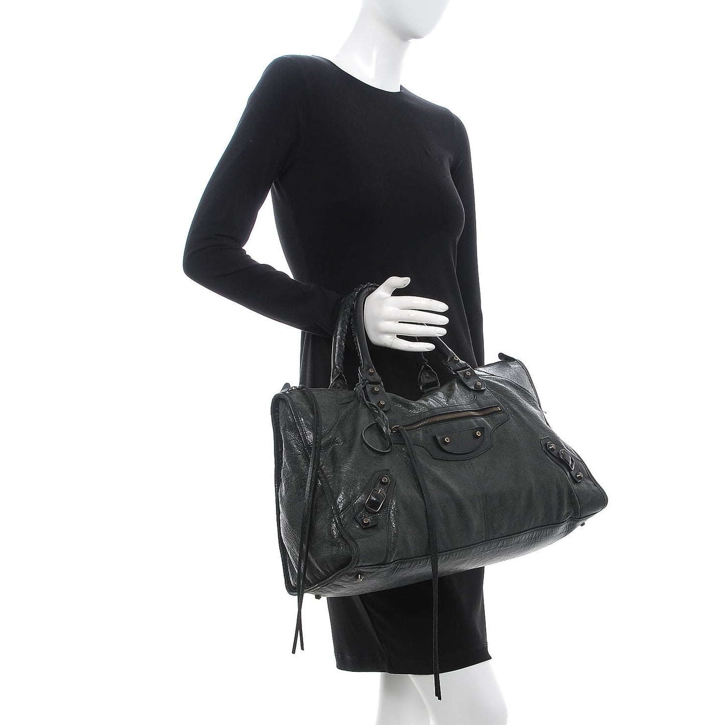 Agneau Classic Hardware Work Black