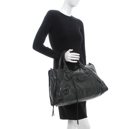 Balenciaga Agneau Classic Hardware Work Black 2 of 16