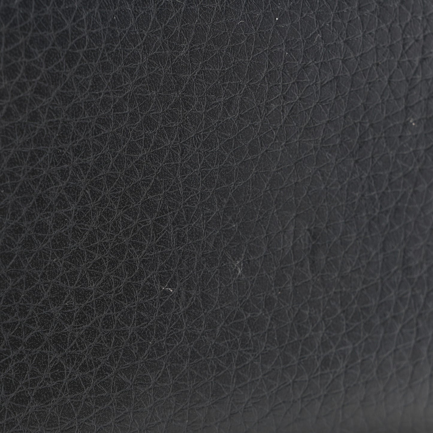Taurillon Capucines Studded Compact Wallet Black