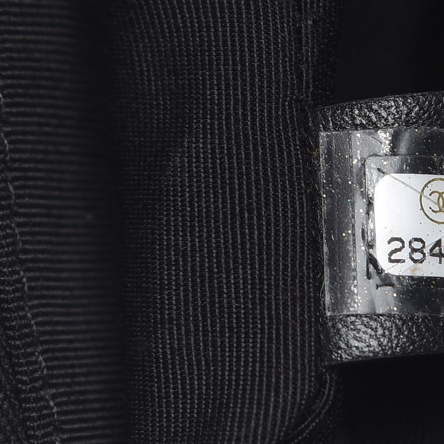 Aged Calfskin Quilted Large 31 Shopping Bag Black