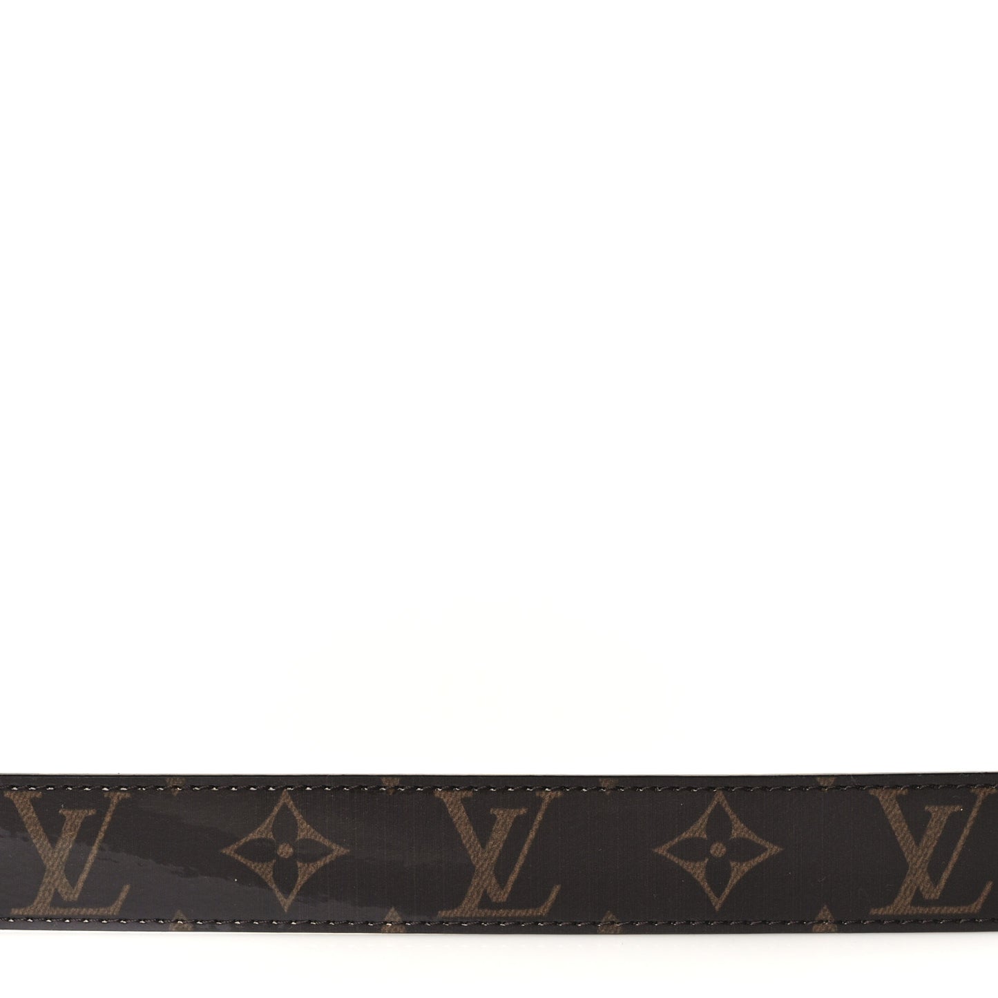 Monogram Glaze 30mm Ouest Belt 90 36