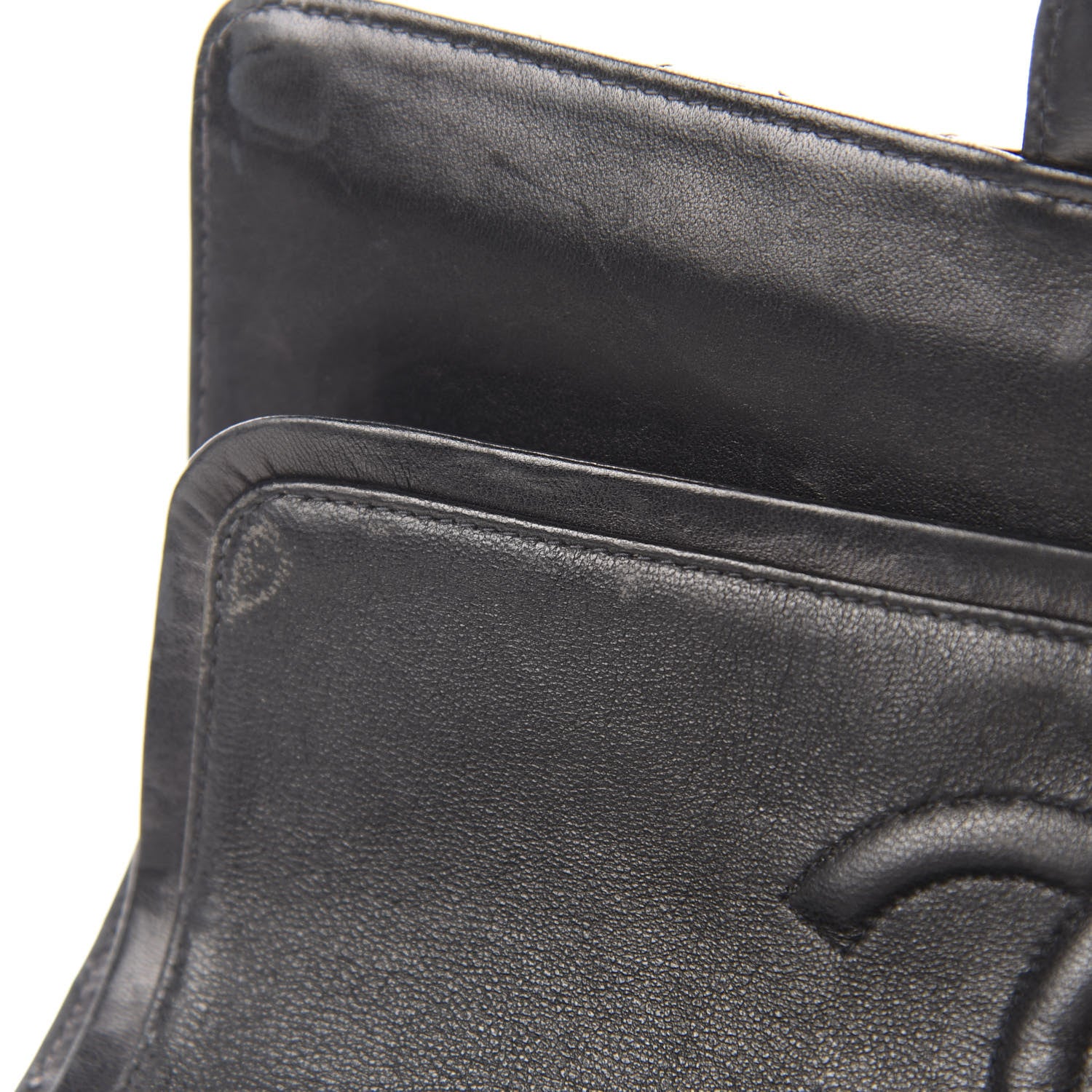 Chanel Patent Quilted Medium Double Flap Black 13 of 18