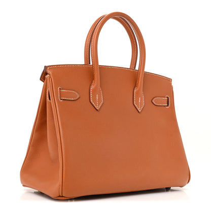 Hermes Epsom BIRKIN 30 Gold 3 of 14