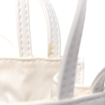 Telfar Vegan Leather Small Shopping Bag White 8 of 10