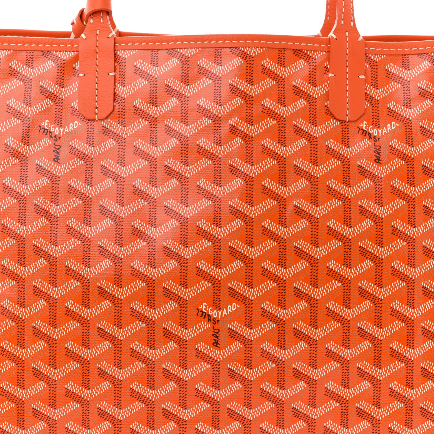 Goyard Goyardine Saint Louis PM Orange 9 of 11