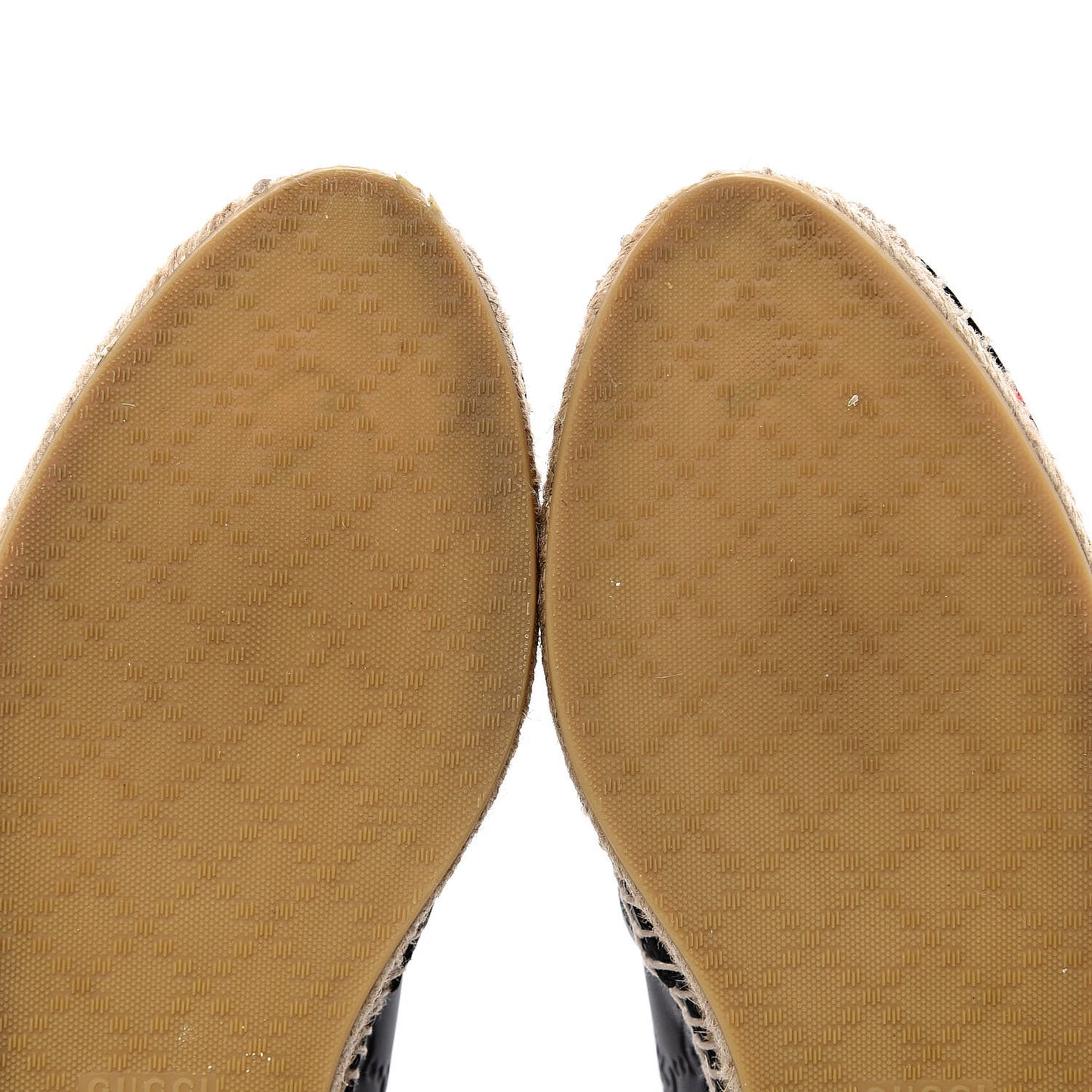 Guccissima Signature Espadrilles 40 Black
