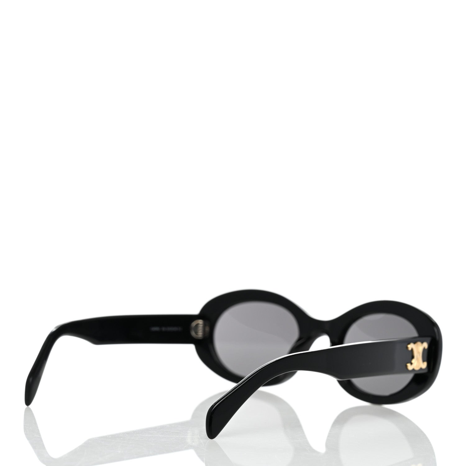 Celine Acetate Triomphe 01 Sunglasses CL 40194U Black 4 of 7