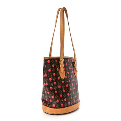 Louis Vuitton Monogram Cerises Bucket Bag 3 of 10