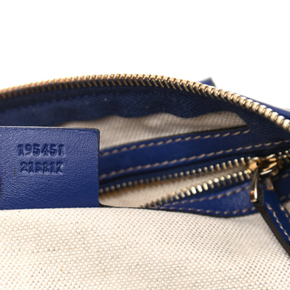 Gucci GG Plus Monogram Medium Boston USA Flag Unicef Duffle Blue 7 of 9