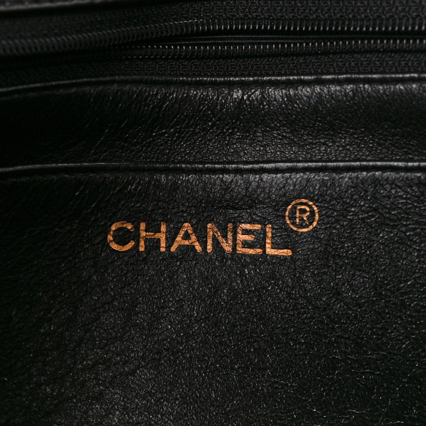 Lambskin Quilted Small Single Flap Black