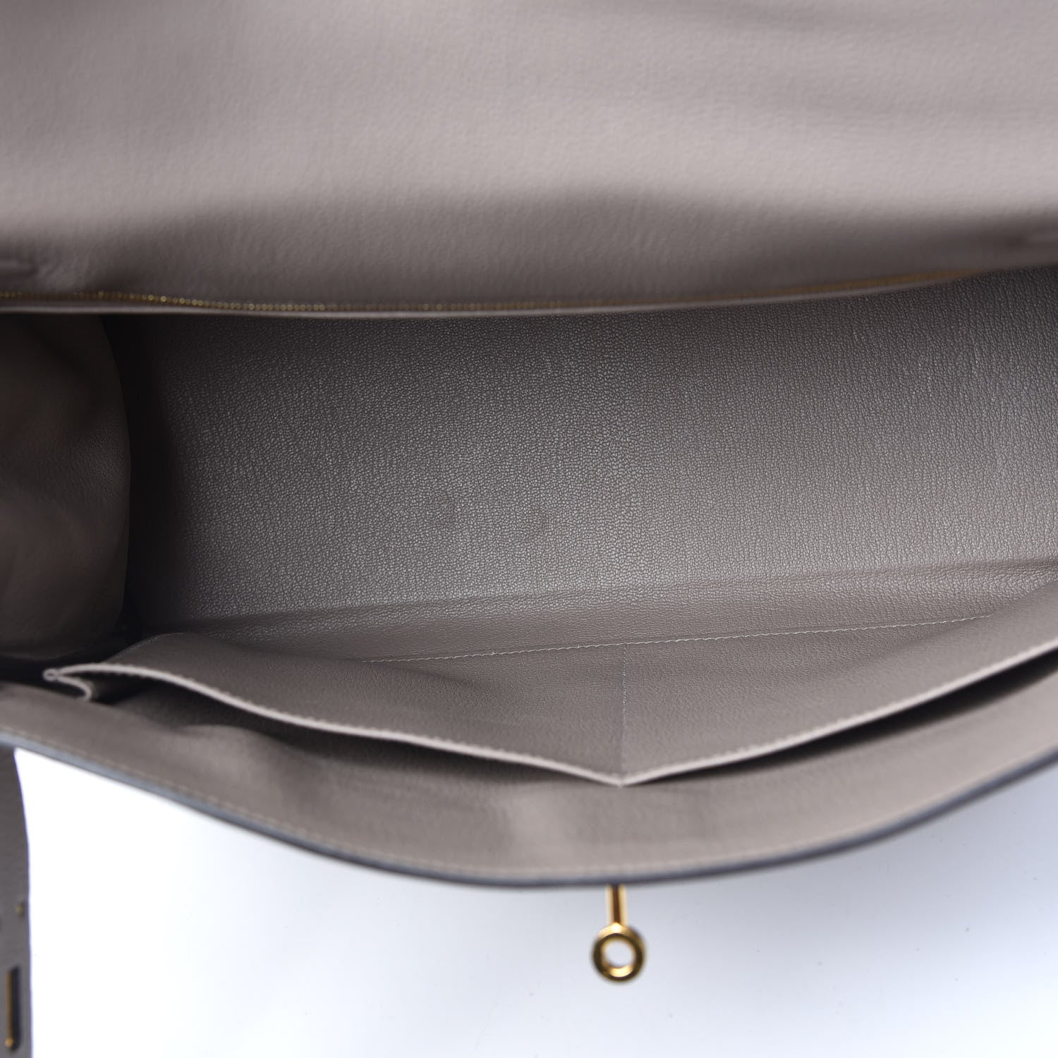 Hermes Togo Kelly Retourne 35 Gris Asphalte 5 of 13