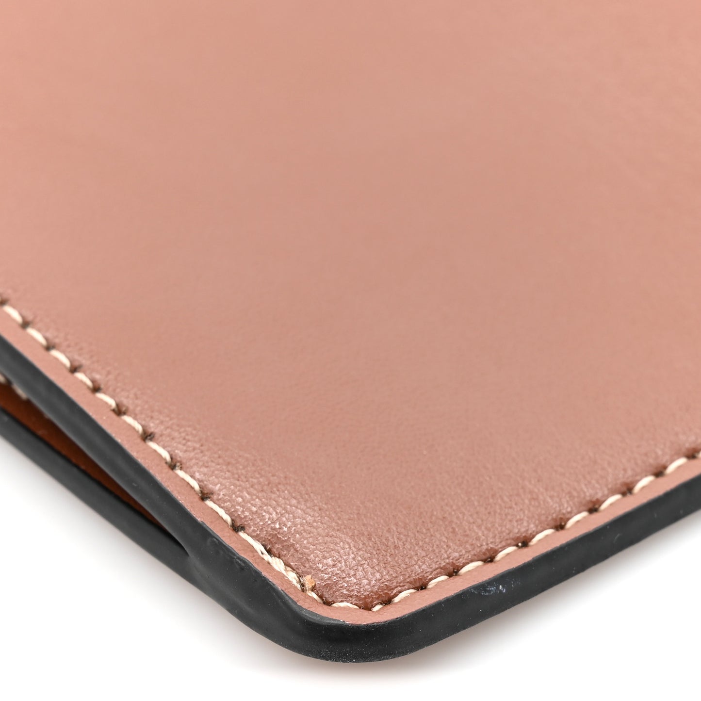 Calfskin Phone Pouch With Flap Tan