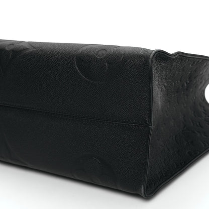Louis Vuitton Empreinte Monogram Giant Onthego GM Black 9 of 10