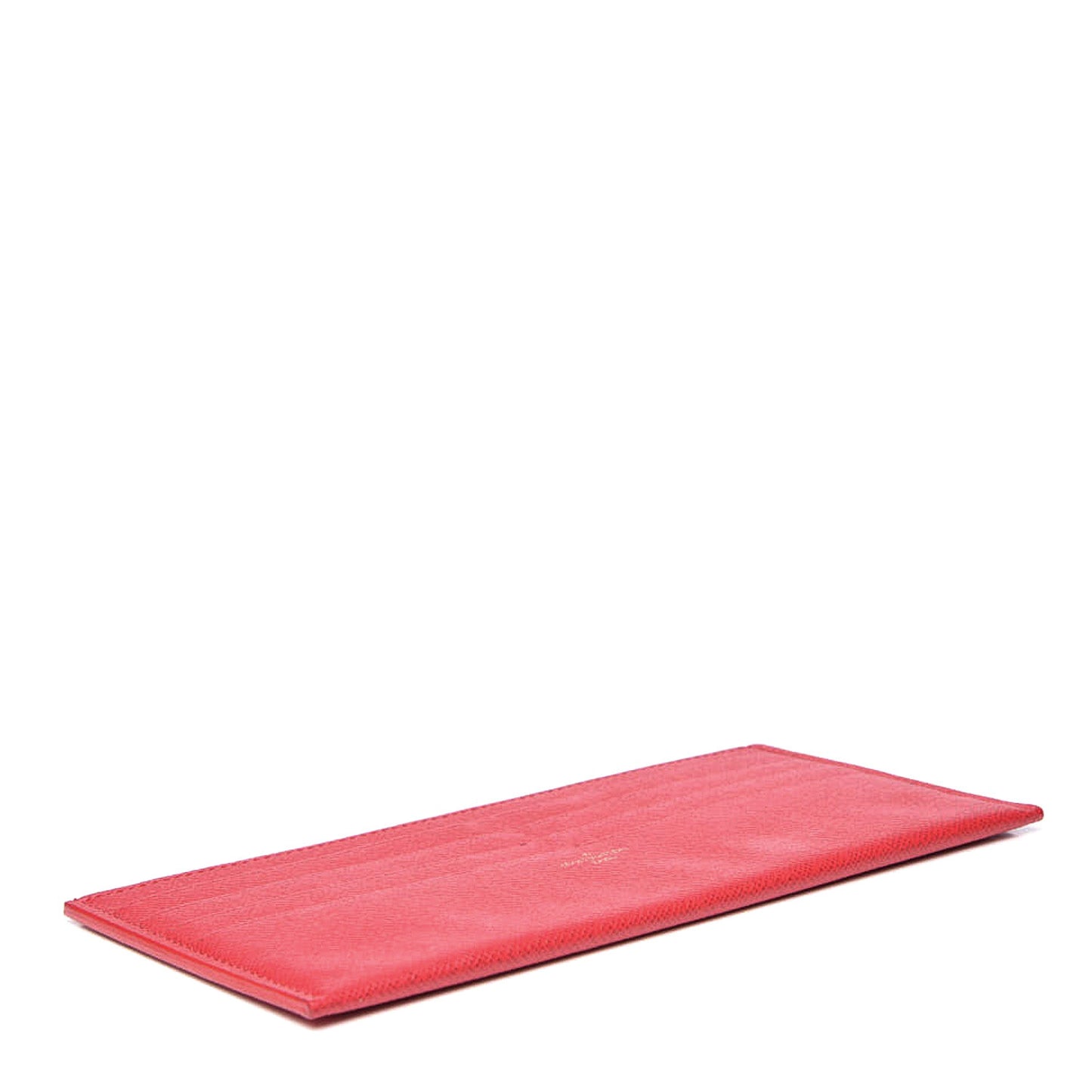 Calfskin Felicie Card Holder Insert Cherry
