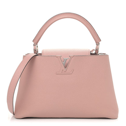 Louis Vuitton Taurillon Capucines PM Magnolia 1 of 10
