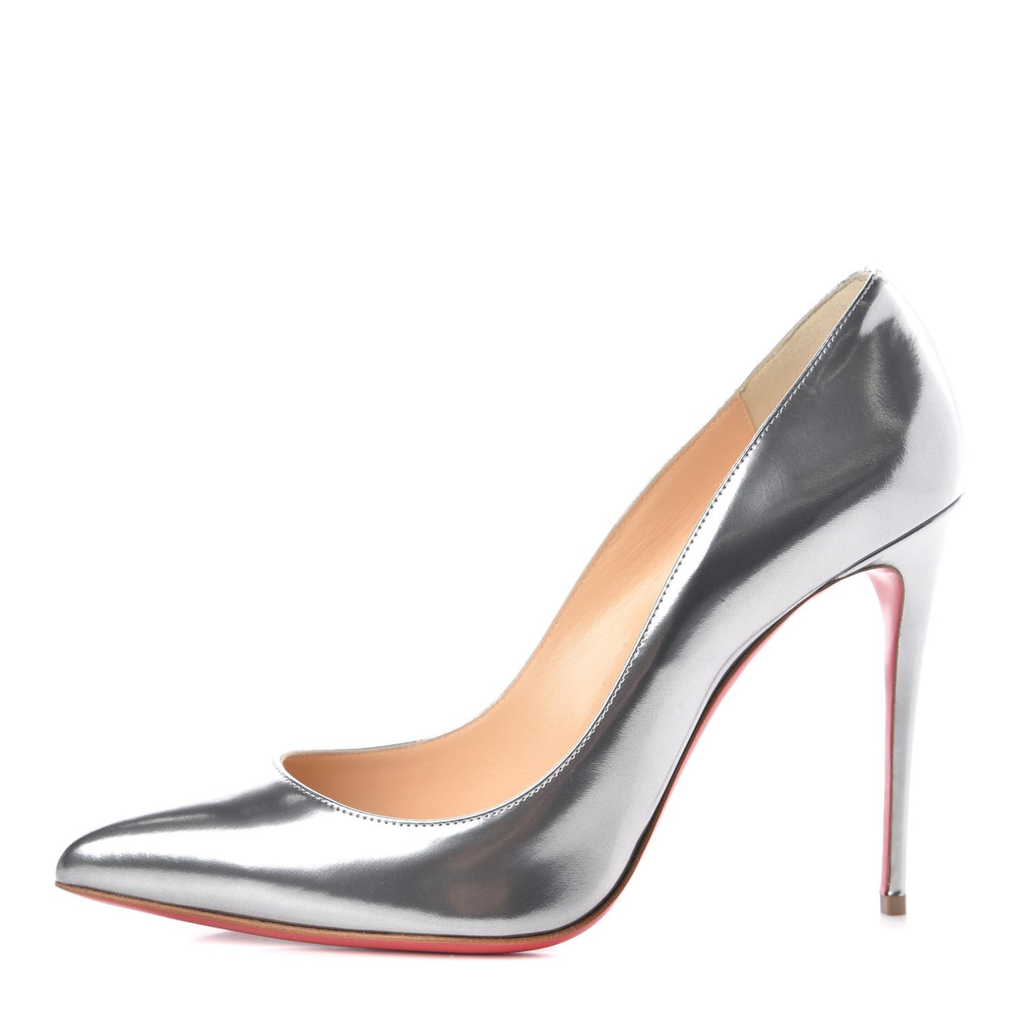 Pigalle Follies 100 Pumps 40.5 Antispecchio Silver