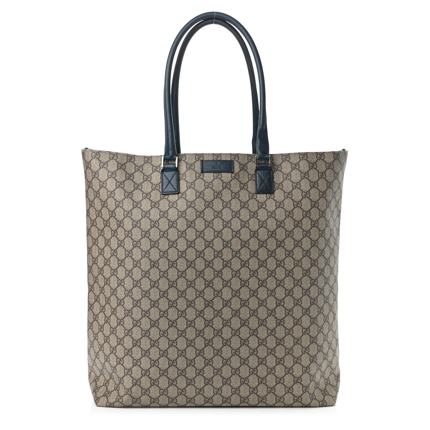 Gucci GG Plus Monogram Flat Vertical Tote Blue 1 of 14