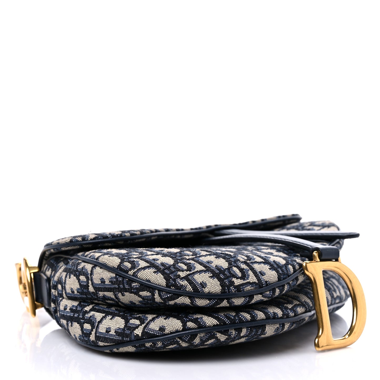 Oblique Saddle Bag Blue